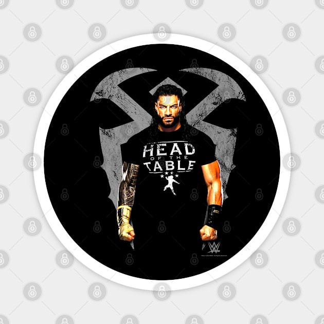 Roman Reigns Head Of The Table Portrait Magnet by Holman